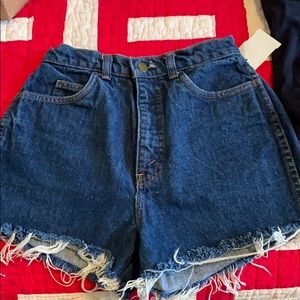 High waisted shorts